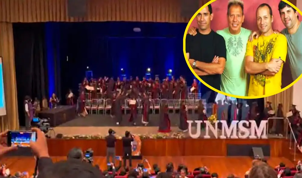 La productora a cargo del evento eligió la música, por ello, los presentes no tuvieron problemas y la corearon de inicio a fin. Foto: composición LR/TikTok/@xdgonzalo