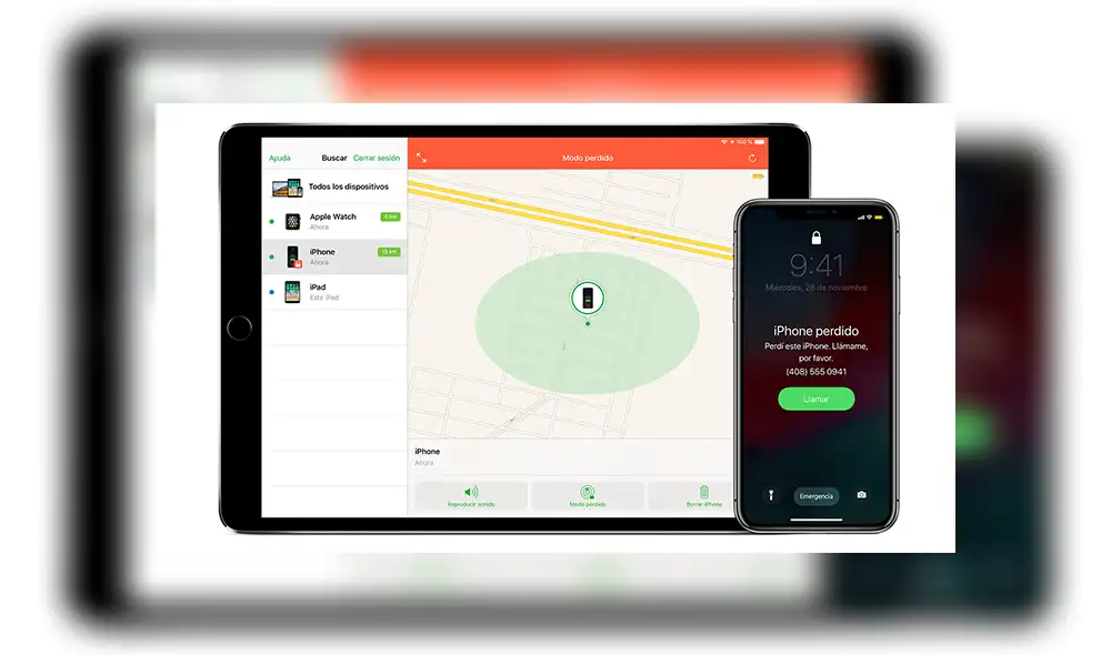 Con Find My podrás ubicar tu iPhone en un mapa.