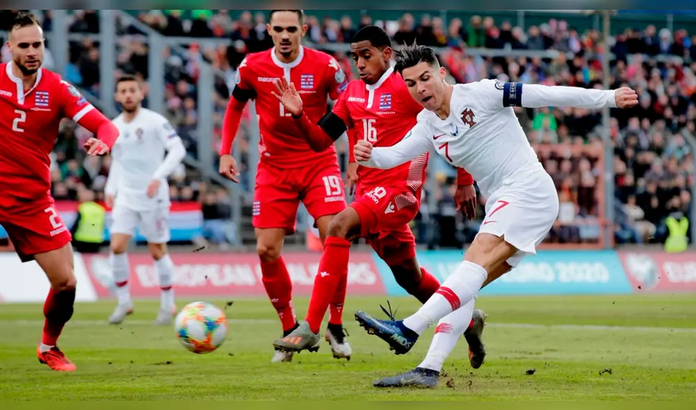 Portugal vs Luxemburgo: Gol de Cristiano Ronaldo en la Eurocopa 2020