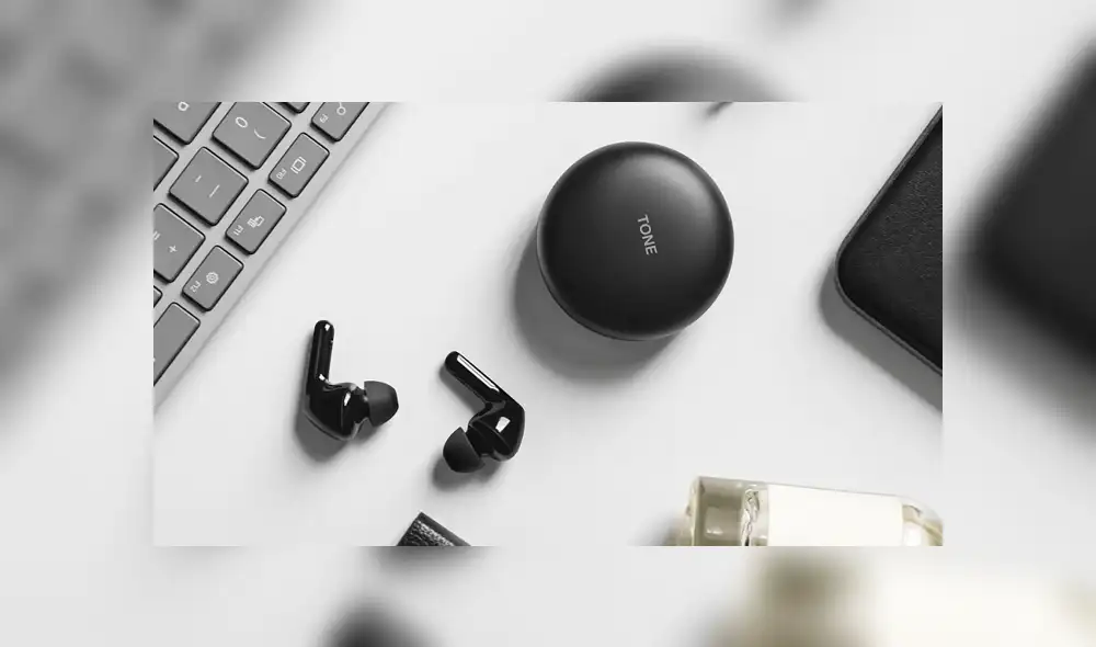 Los audífonos de LG llegarán al mercado en julio. Foto: LG Los audífonos de LG llegarán al mercado en julio. Foto: LG