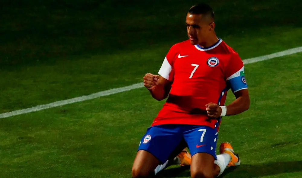 Alexis Sánchez anotó el segundo gol de Chile contra Colombia por la fecha 2 de las Eliminatorias Qatar 2022. Foto: EFE Alexis Sánchez anotó el segundo gol de Chile contra Colombia por la fecha 2 de las Eliminatorias Qatar 2022. Foto: EFE
