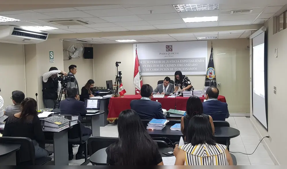 Audiencia de pedido de prisión preventiva contra Gerardo Sepúlveda. Foto: Alonso Collantes / La República.