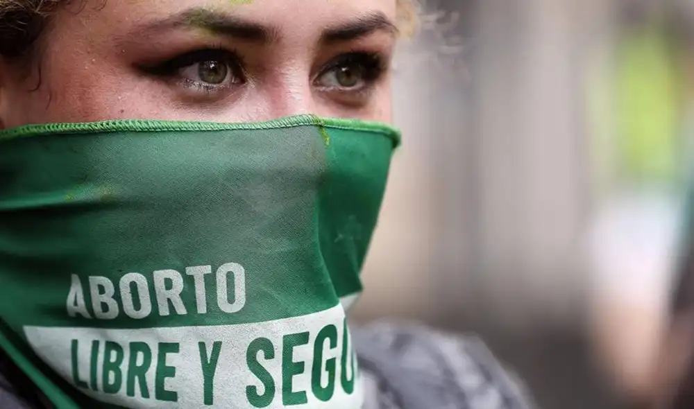 Colectivos feministas exigen la despenalización del aborto: Foto: EFE