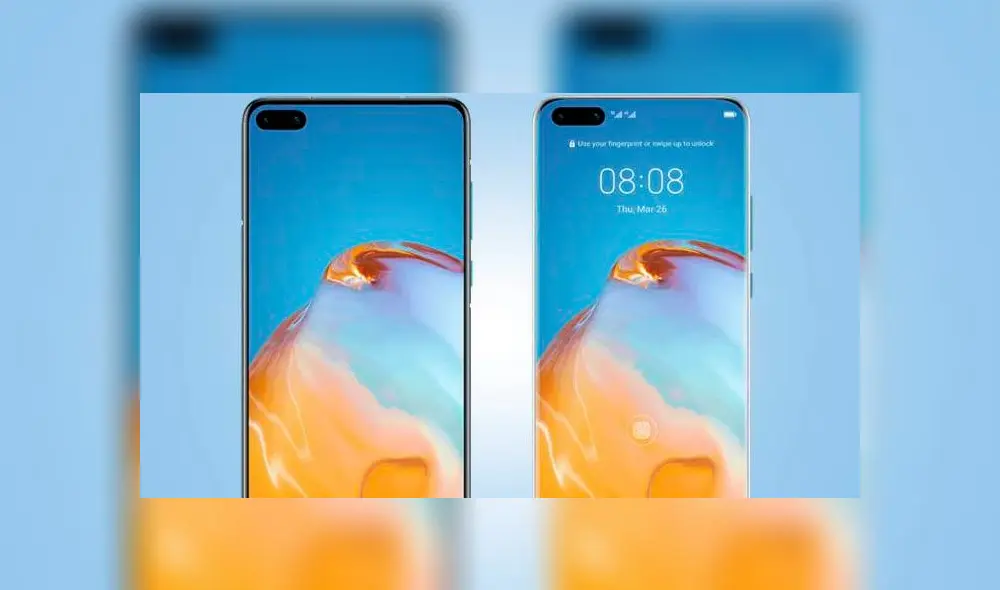 Filtración que los nuevos Huawei P40 tendrán doble cámara frontal. Filtración que los nuevos Huawei P40 tendrán doble cámara frontal.