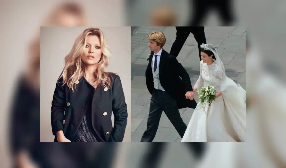Kate Moss llamó la atención por su apariencia en la boda de Alessandra de Osma [VIDEO]