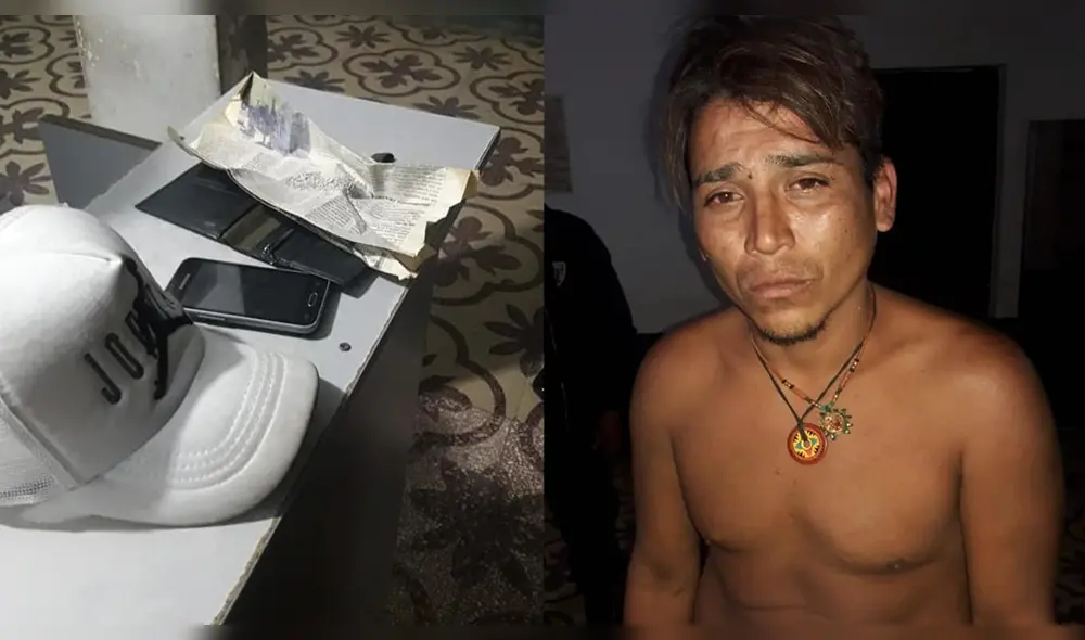 Sujeto fue traslado a la comisaría.