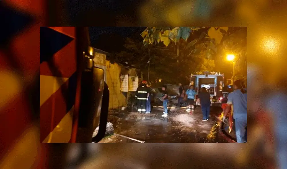 El incendio ocurrió en una vivienda de Gualeguaychú, Argentina.