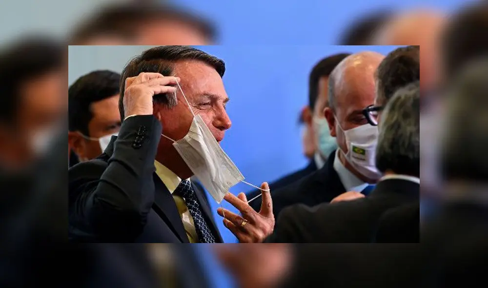 Jair Bolonaro, presidente de Venezuela. Foto: AFP.