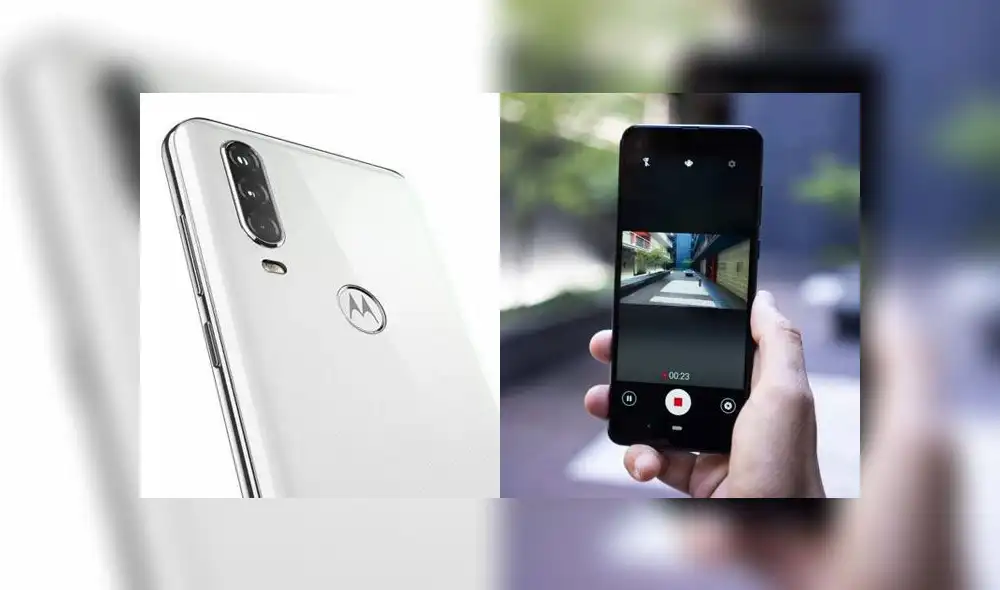 El Motorola One Action tendrá una cámara al estilo GoPro.