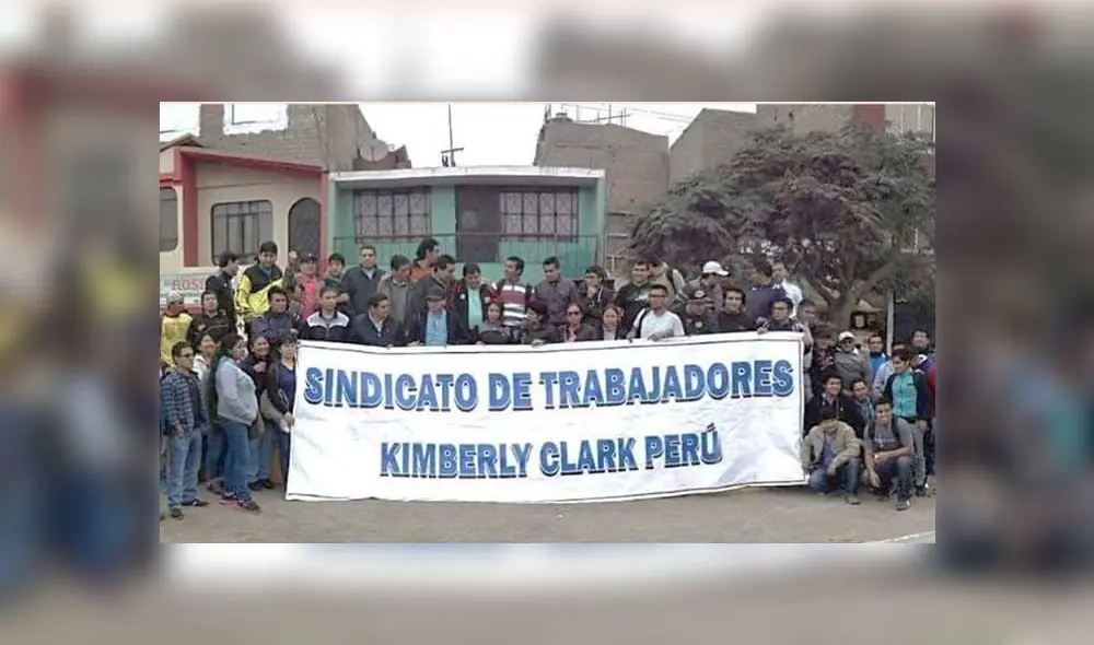 CGTP denuncia ´despido fraudulento´de trabajadores de Kimberly Clark Perú CGTP denuncia ´despido fraudulento´de trabajadores de Kimberly Clark Perú