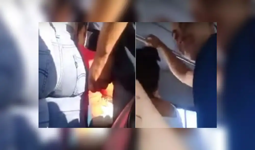 Indignación en Facebook por lo que hizo sujeto a joven pasajera [VIDEO]