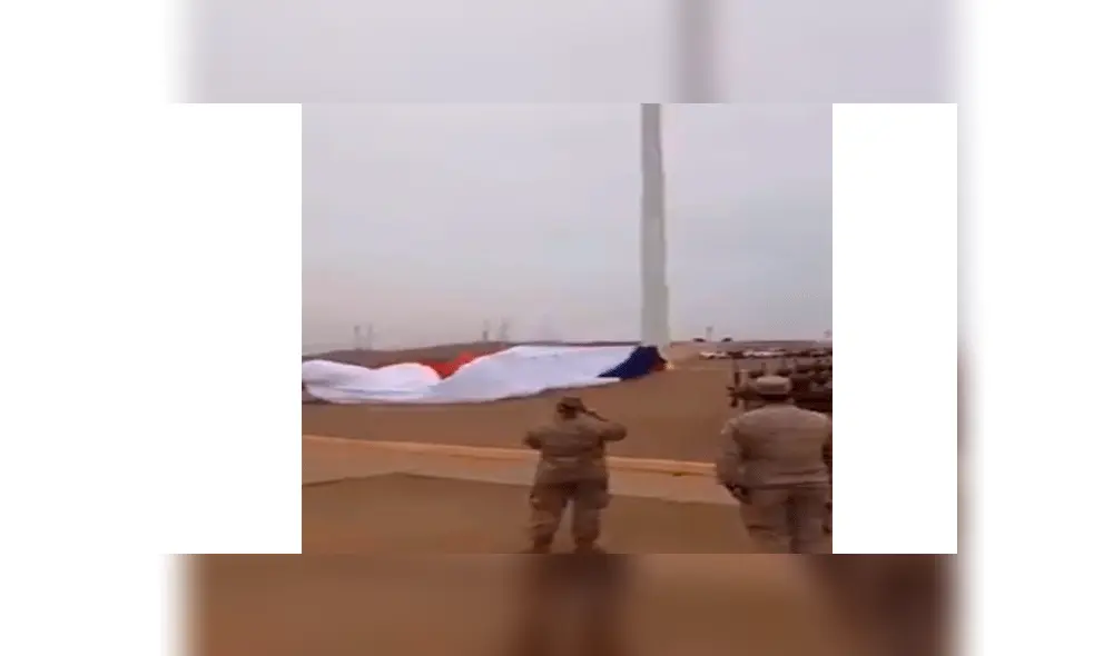 Flag down Chile Flag down Chile