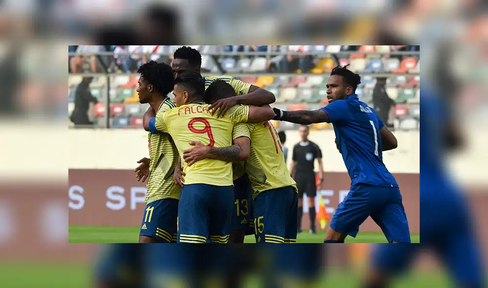 Perú vs. Colombia: Mateus Uribe abrió el marcador con polémico gol [VIDEO]