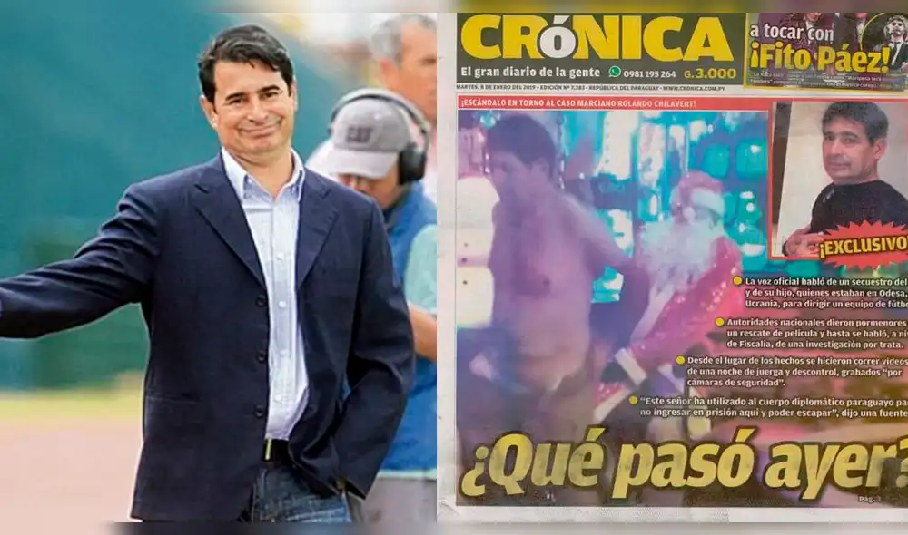 ¡Escándalo en Ucrania! Rolando Chilavert pide disculpas por inventar secuestro [VIDEO]