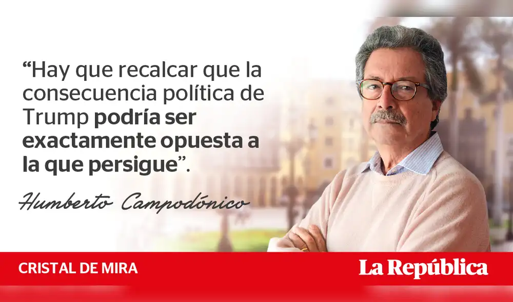 Trump: Mendigando al vecino