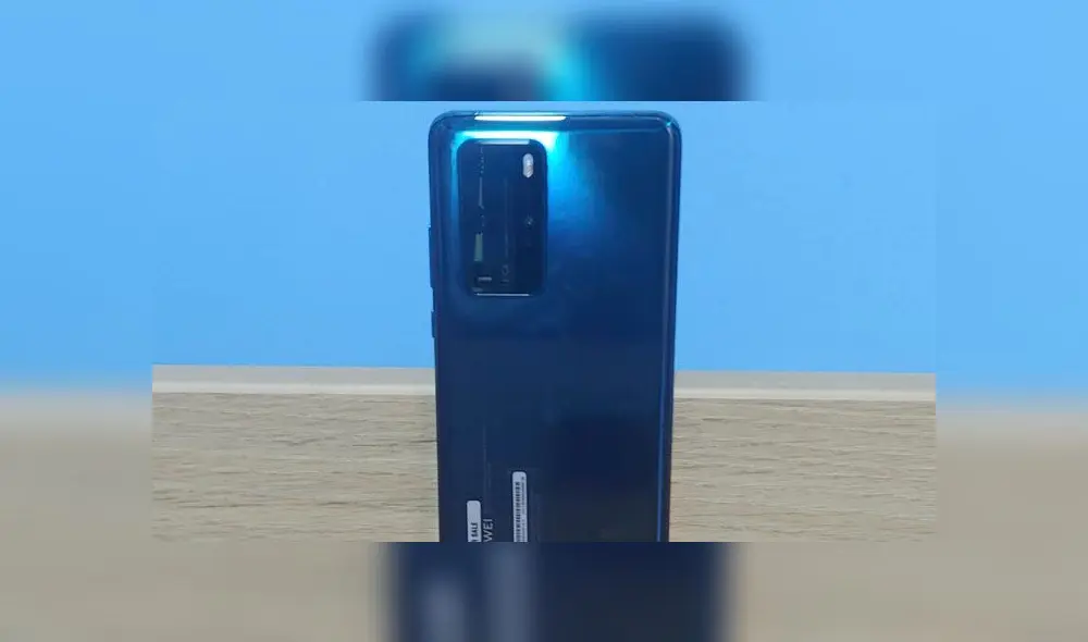 Cámara trasera del Huawei P40 Pro.