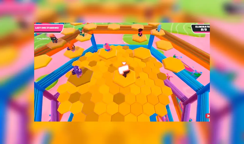 Uno de los trucos más crueles, pero ingeniosos, para ganar en Fall Guys. Imágenes: YouTube/Mediatonic. Uno de los trucos más crueles, pero ingeniosos, para ganar en Fall Guys. Imágenes: YouTube/Mediatonic.