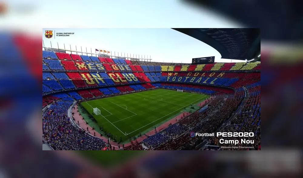 PES 2020 es el partner oficial del FC Barcelona