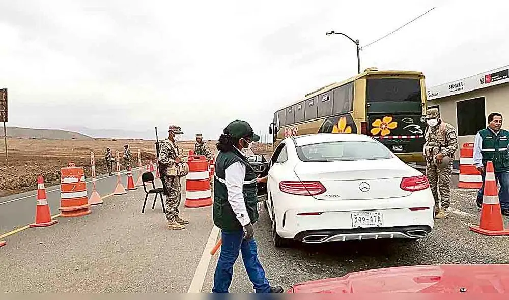 más personal. En Ilo doblan el personal para verificar cumplimiento de medida de emergencia por parte de la población.