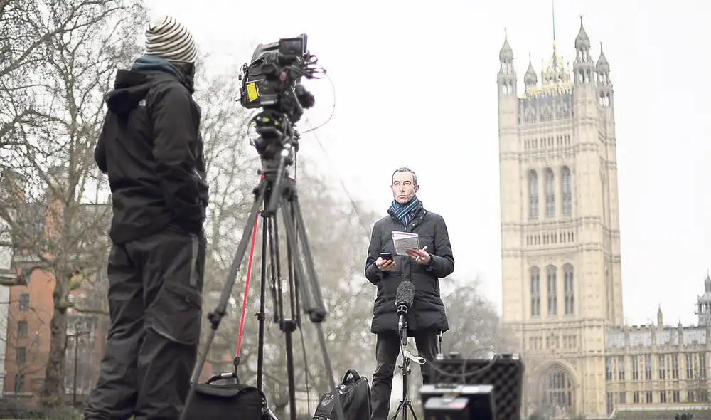 Revuelo. La noticia en Europa fue la consolidación del brexit. Foto: AFP