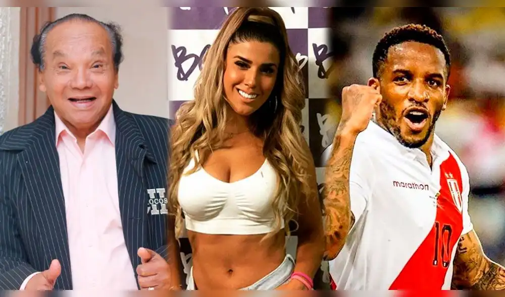 Melcochita, Yahaira Plasencia y Jefferson Farfán Melcochita, Yahaira Plasencia y Jefferson Farfán