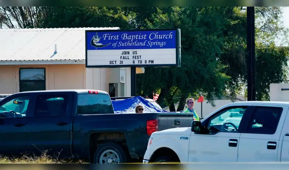EE.UU.: tiroteo masivo en una iglesia de Texas deja al menos 26 muertos 