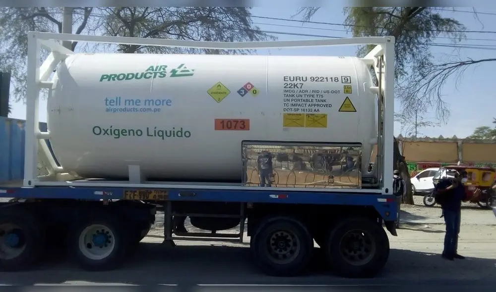 Piura: Llegó isotanque a hospital Santa Risa para abastecer de oxígeno a pacientes COVID Piura: Llegó isotanque a hospital Santa Risa para abastecer de oxígeno a pacientes COVID