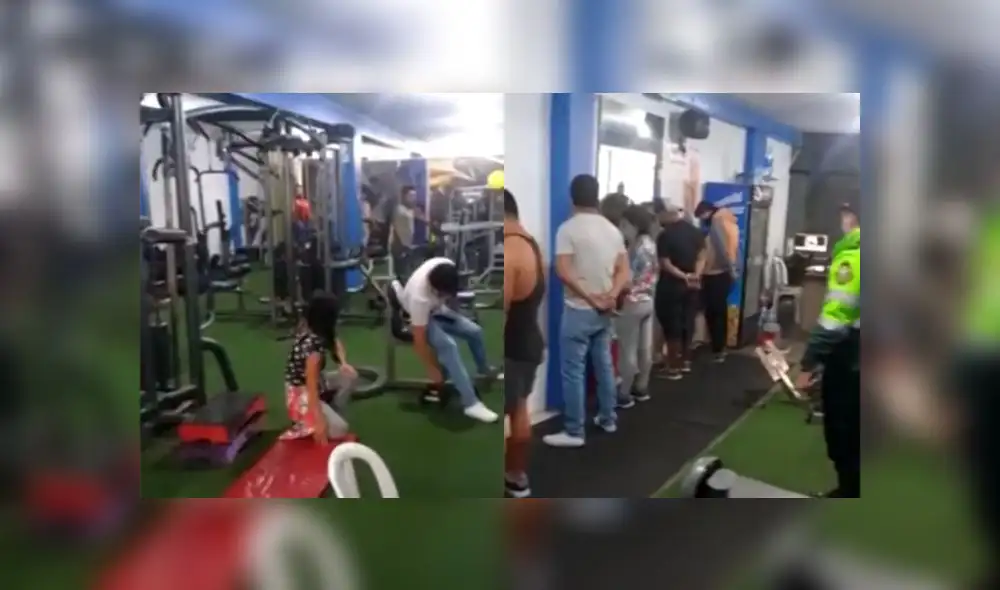 Infractores fueron sorprendidos por policías de la comisaría de Santa Elizabeth. (Foto: Captura de video / Latina Noticias)