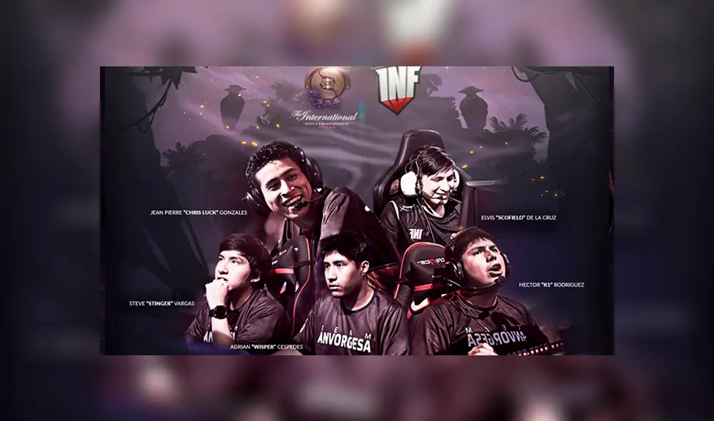 Infamous vs NaVi en The International 2019.