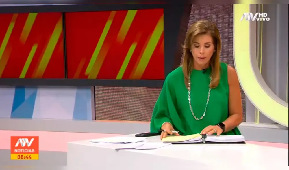 Drusila Zileri reemplazó a Milagros Leiva en noticiero: ¿La volvieron a castigar?