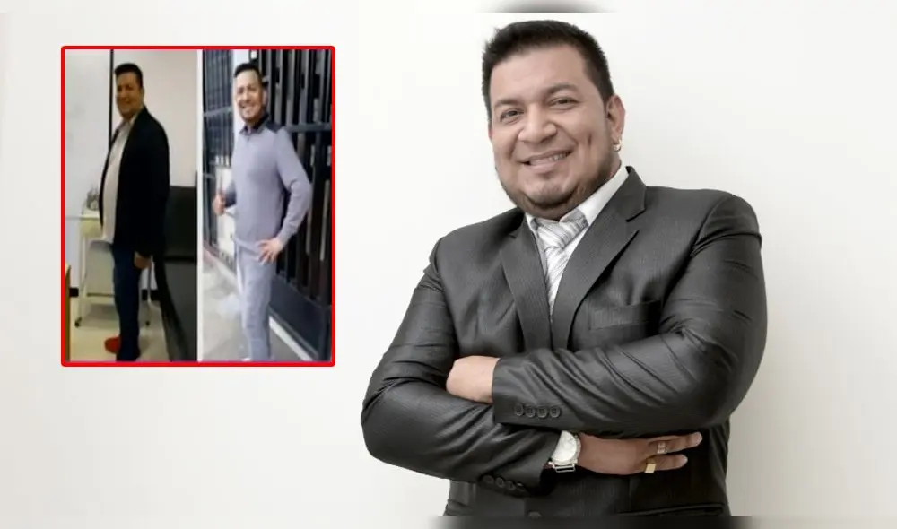 Gino Arévalo luce radical cambio tras perder 40 kilos Gino Arévalo luce radical cambio tras perder 40 kilos