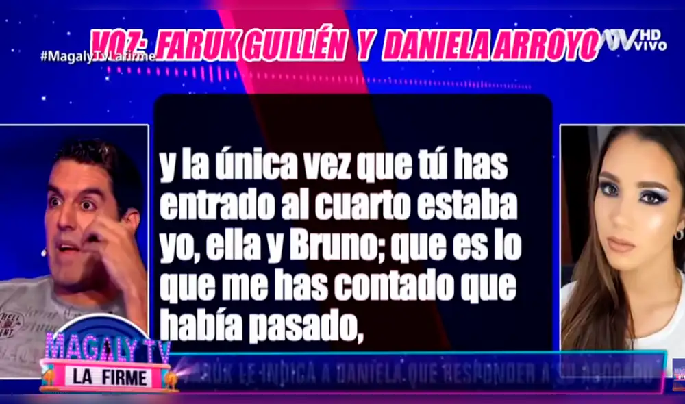 Nuevo audio de Nicola y Faruk amenazando a Daniela Arroyo [VIDEO]