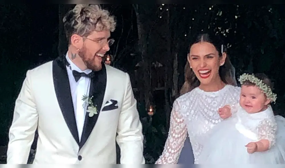 Cantante de Piso 21 se casa y comparte exclusiva postal de su boda en Instagram [VIDEO]