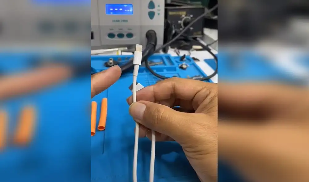 Los cables de iPhone suelen ser muy frágiles. Foto: Captura de YouTube
