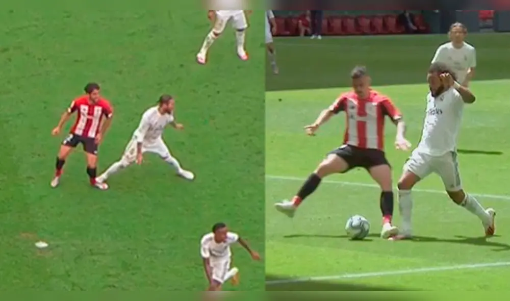 Real Madrid en la polémica por el VAR: falta de Sergio Ramos no fue revisada en la pantalla. Real Madrid en la polémica por el VAR: falta de Sergio Ramos no fue revisada en la pantalla.