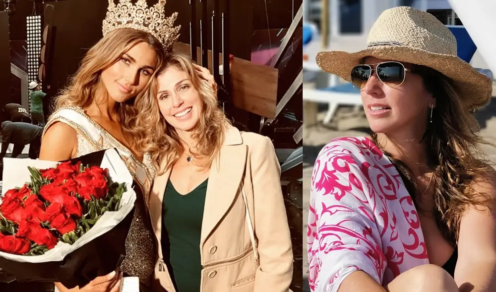 Bárbara Cayo orgullosa de su hija y su participación en el Miss Universo. Foto: Composición LR / Instagram