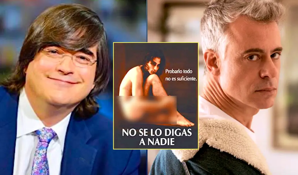 Diego Bertie confirmó una relación "fallida" con Jaime Bayly. Los pasajes de este amor secreto habrían salido a la luz hace décadas con el libro y la película "No se lo digas a nadie". Foto: composición/Instagram/@baylytvoficial/@
diegobertieb/difusión