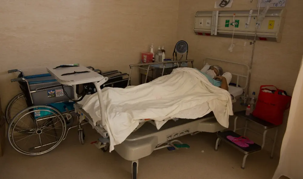 La mujer está hospitalizada desde el 5 de junio. Foto: La República La mujer está hospitalizada desde el 5 de junio. Foto: La República
