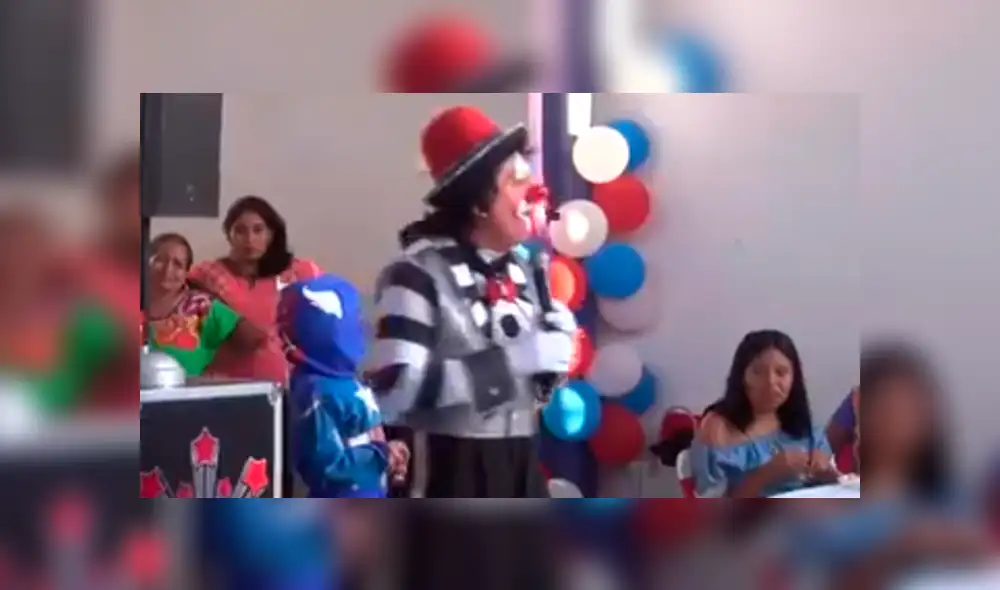 Facebook viral: niño 'trolea' a payaso que animaba su fiesta de cumpleaños [VIDEO]