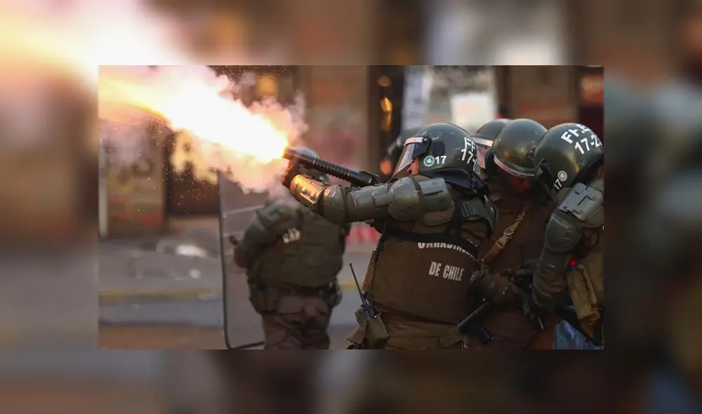 Protestas en Chile: balines utilizados por los carabineros contienen plomo, según estudio Protestas en Chile: balines utilizados por los carabineros contienen plomo, según estudio