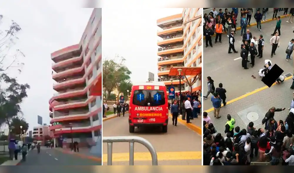 Trujillo: Alumna murió al caer del séptimo piso de la Universidad UPAO [FOTOS Y VIDEO]