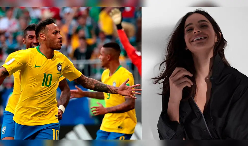 Bruna Marquezine celebró gol de Neymar: “Toda la honra para él” Bruna Marquezine celebró gol de Neymar: “Toda la honra para él”