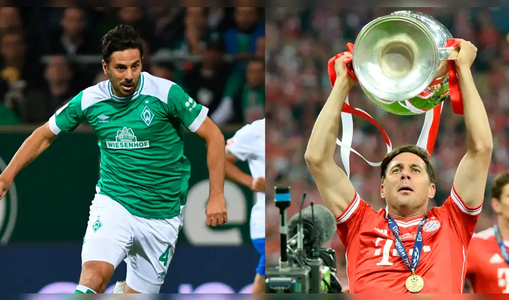 Claudio Pizarro sueña con partido de despedida entre Werder Bremen y Bayern Múnich. Claudio Pizarro sueña con partido de despedida entre Werder Bremen y Bayern Múnich.