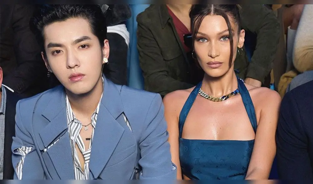 Kris Wu y Bella Hadid compartieron un agradable momento durante la semana de la moda en Paris. Kris Wu y Bella Hadid compartieron un agradable momento durante la semana de la moda en Paris.