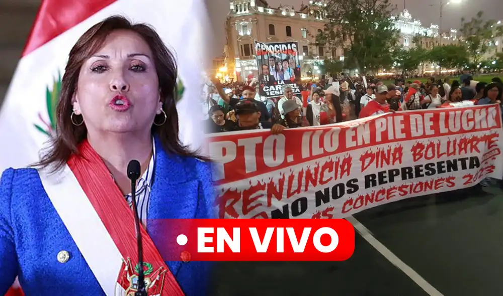 La hora en que inicia la marcha, qué regiones han venido y más detalles que debes saber sobre la "toma de Lima". Foto: composición LR/Presidencia/La República