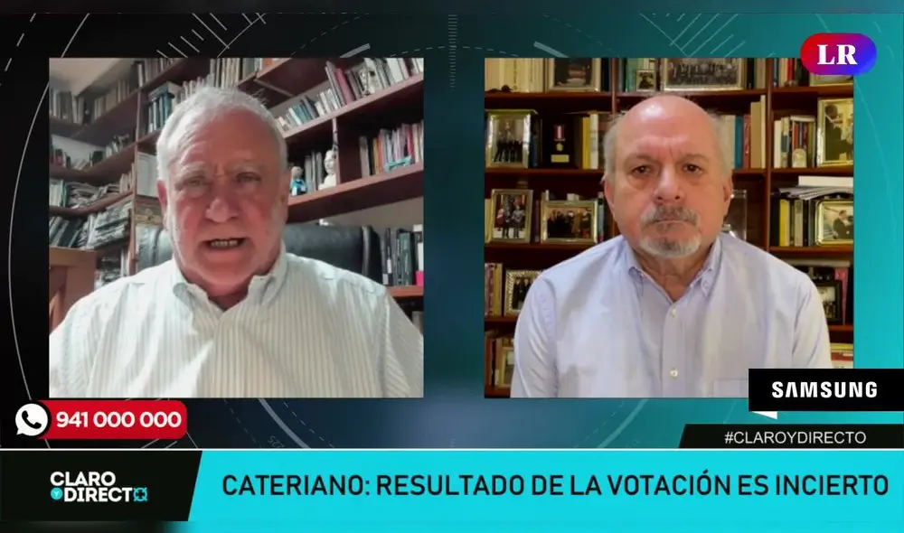 Augusto Álvarez Rodrich en Claro y Directo. Foto: LR+