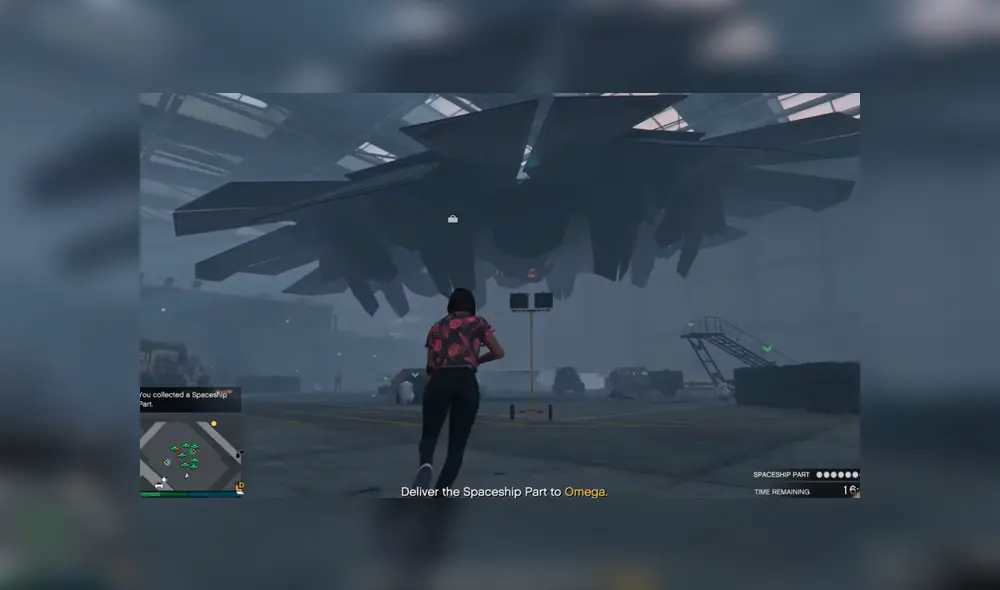 Así luce la misión secreta de GTA Online. Foto: Captura / YouTube.