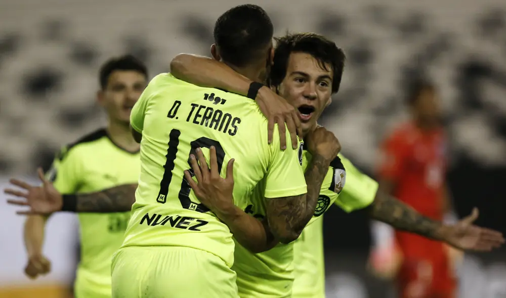 Rebollo abrió el marcador para Peñarol. (Créditos: AFP) Rebollo abrió el marcador para Peñarol. (Créditos: AFP)