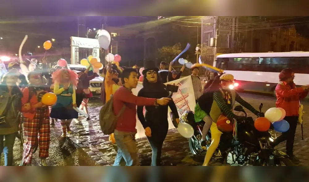 Marcha del orgullo LGTBIQ tuvo masiva asistencia en Arequipa