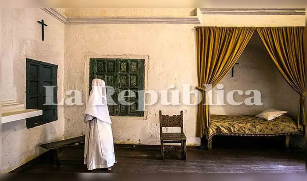 Celdas. Aquí vivían las niñas que querían ser novicias.